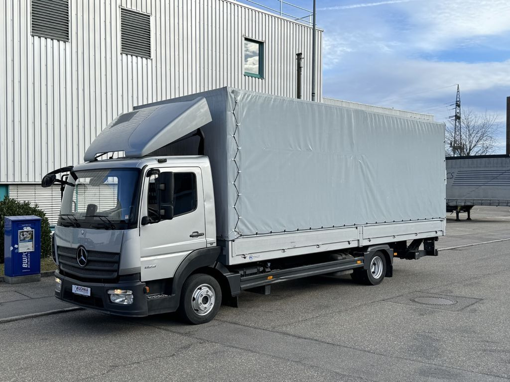 Mercedes-Benz Atego 823L Pritsche 7,2m LBW Klima Automatik - Тентованный фургон: фото 3 Mercedes-Benz Atego 823L Pritsche 7,2m LBW Klima Automatik - Тентованный фургон: фото 3