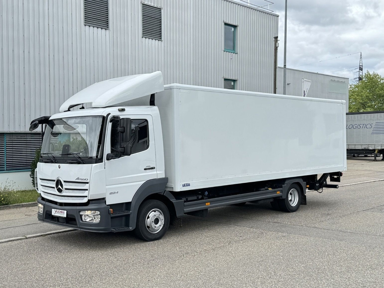Mercedes-Benz Atego 824L Koffer 7,1m LBW Klima Diff. Sperre - Фургон с закрытым кузовом: фото 1 Mercedes-Benz Atego 824L Koffer 7,1m LBW Klima Diff. Sperre - Фургон с закрытым кузовом: фото 1