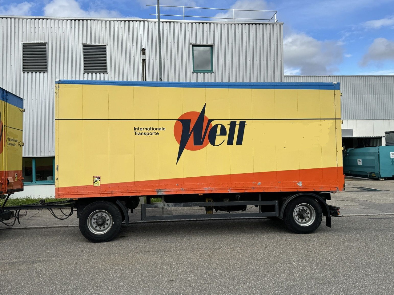 Genkopf 14t Alu-Möbelkoffer 7,1m BPW Luft ZS - Прицеп-фургон: фото 2 Genkopf 14t Alu-Möbelkoffer 7,1m BPW Luft ZS - Прицеп-фургон: фото 2
