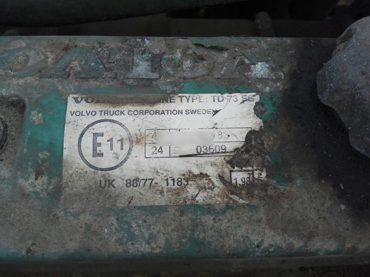 Volvo TD73E Volvo FL7 - Двигатель для Грузовиков: фото 5 Volvo TD73E Volvo FL7 - Двигатель для Грузовиков: фото 5