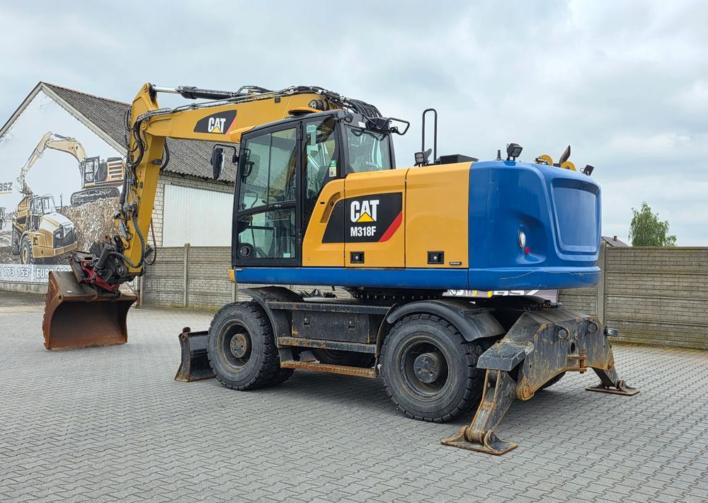 Caterpillar M318F, 2018 ROK, PODPORY + PŁUG, ROTOTILT - Колёсный экскаватор: фото 3 Caterpillar M318F, 2018 ROK, PODPORY + PŁUG, ROTOTILT - Колёсный экскаватор: фото 3