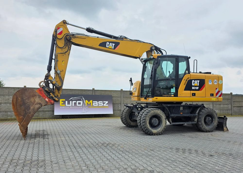 Колёсный экскаватор Caterpillar M318F, 2019 ROK, 3700 MOTOGODZIN !!!: фото 1