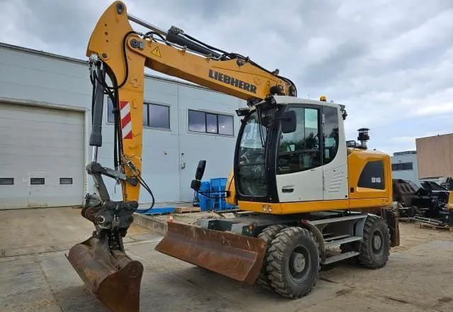 Liebherr A 916 Litronic, 2019 ROK, PODPORY + PŁUG, 6100 MTH - Колёсный экскаватор: фото 2 Liebherr A 916 Litronic, 2019 ROK, PODPORY + PŁUG, 6100 MTH - Колёсный экскаватор: фото 2