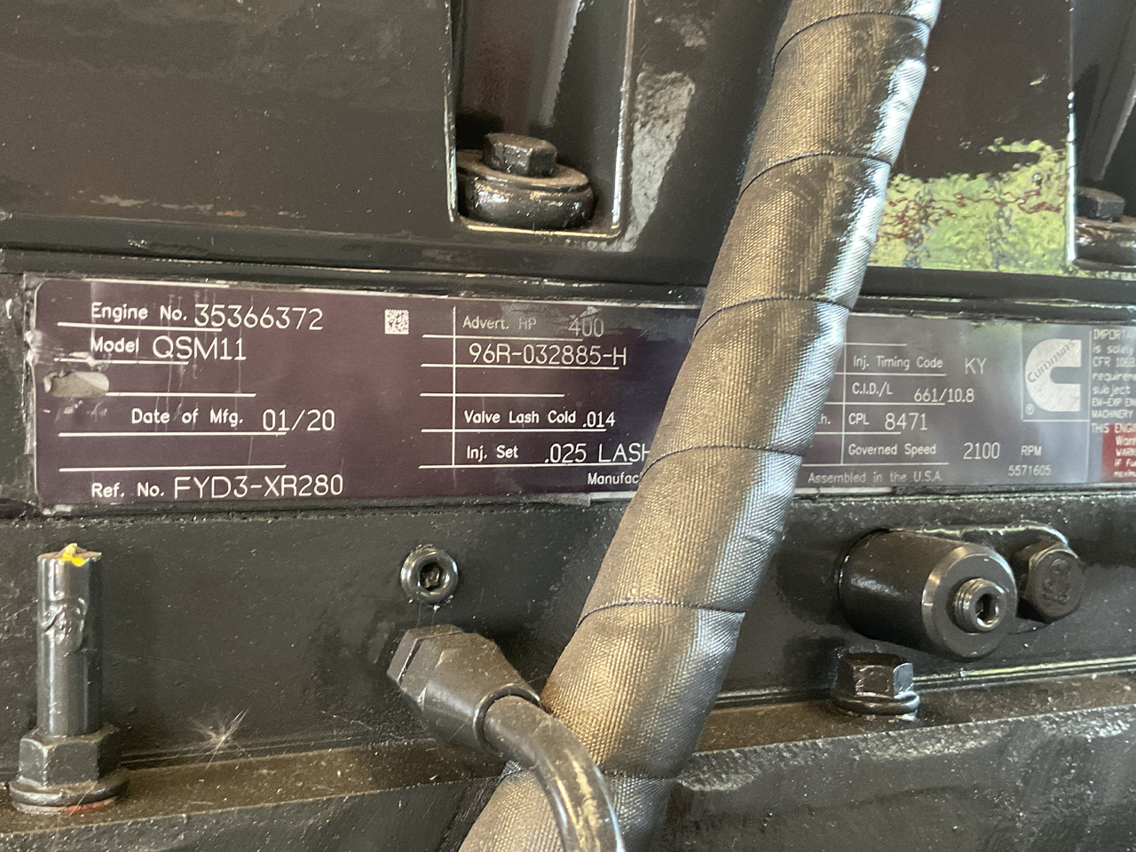 Cummins QSM11, brand new diesel engine. CPL 8471 - Двигатель: фото 5 Cummins QSM11, brand new diesel engine. CPL 8471 - Двигатель: фото 5