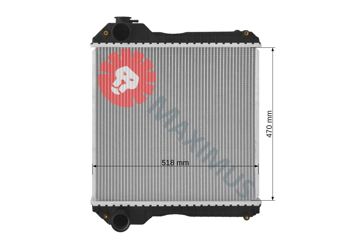 TEREX FERMEC 750 760 860 960 965 - Радиатор для Экскаваторов-погрузчиков: фото 3 TEREX FERMEC 750 760 860 960 965 - Радиатор для Экскаваторов-погрузчиков: фото 3