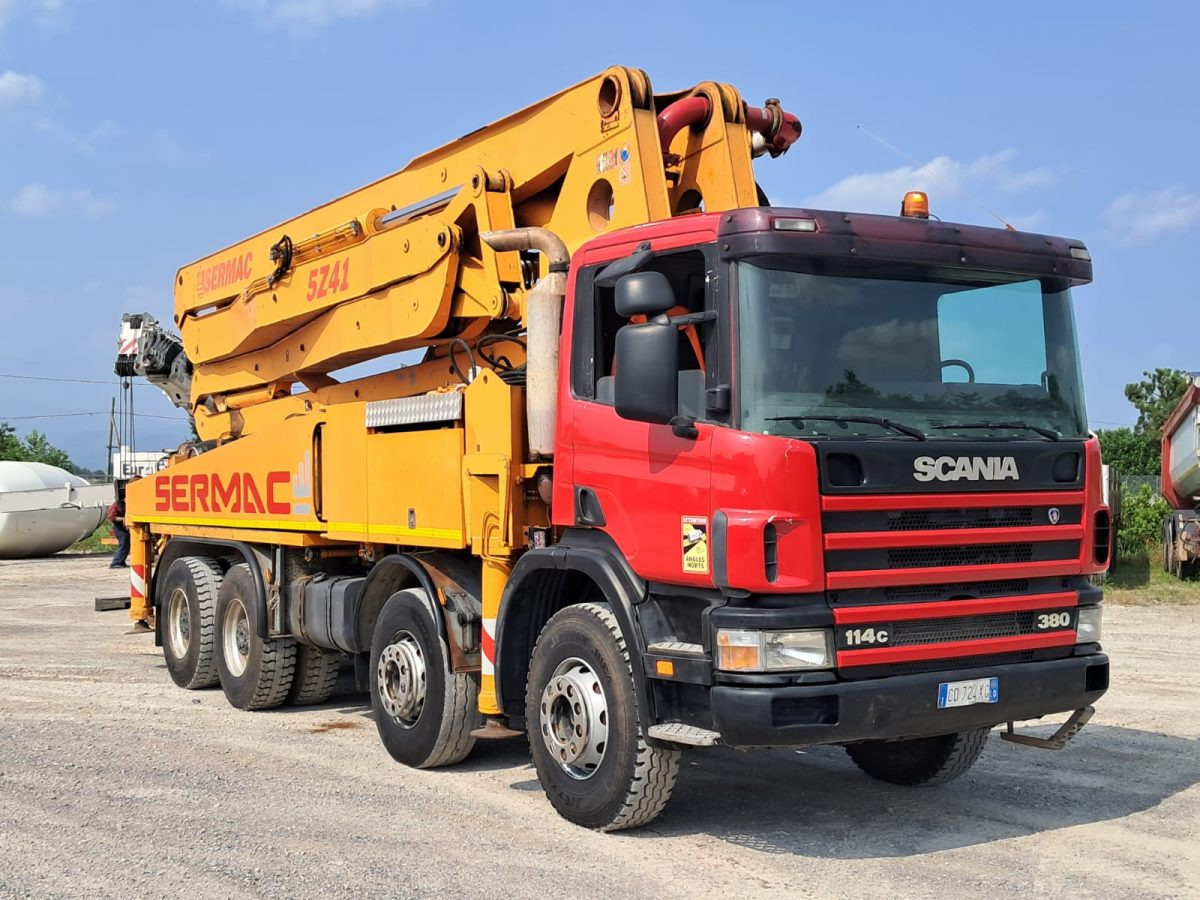 Scania P 114 380 SERMAC 5Z41 - Автобетононасос: фото 3 Scania P 114 380 SERMAC 5Z41 - Автобетононасос: фото 3
