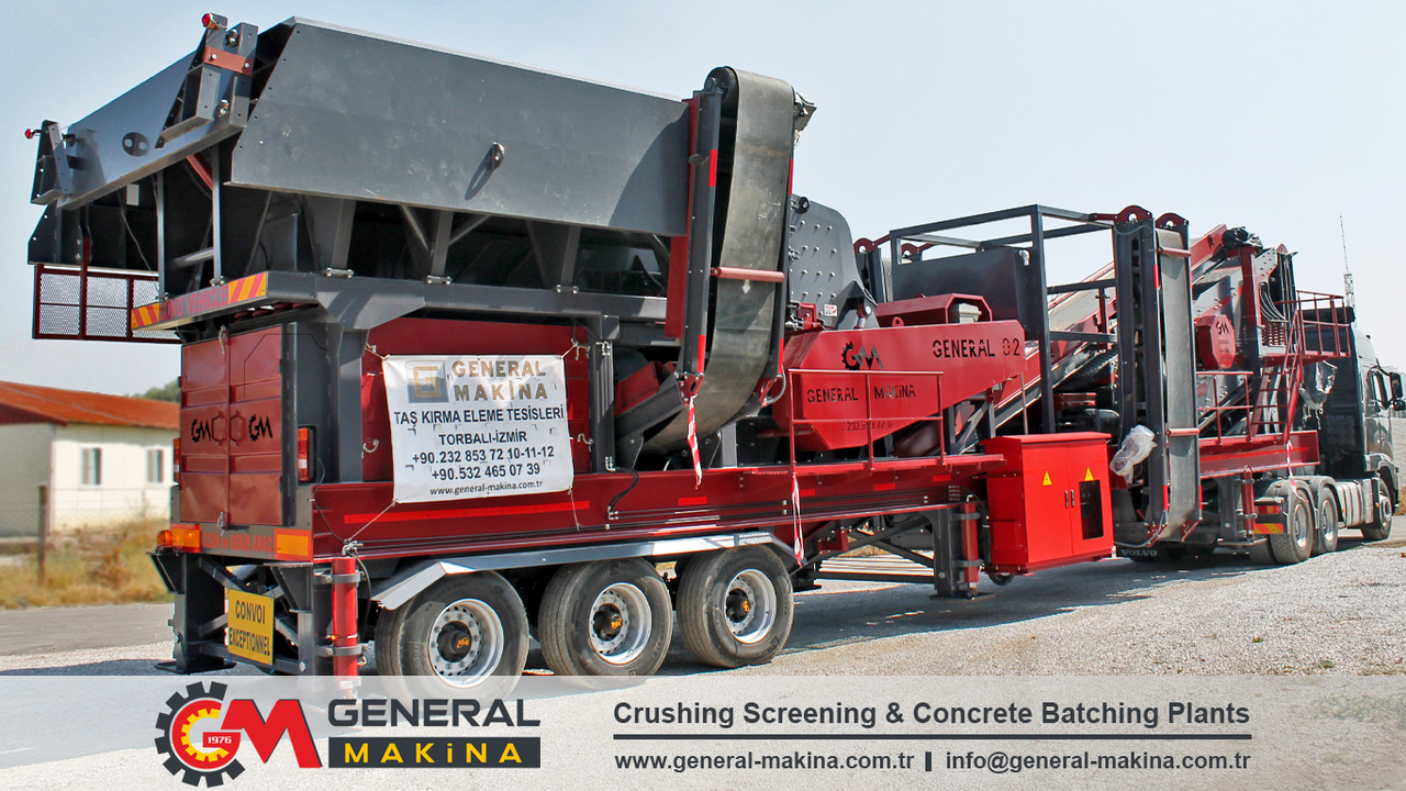 GENERAL MAKİNA HOT Sale Crushing Plants - Мобильная дробилка: фото 3 GENERAL MAKİNA HOT Sale Crushing Plants - Мобильная дробилка: фото 3