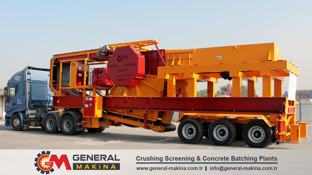 GENERAL MAKİNA Mobile Crushing System With Jaw Crusher - Щековая дробилка: фото 5 GENERAL MAKİNA Mobile Crushing System With Jaw Crusher - Щековая дробилка: фото 5
