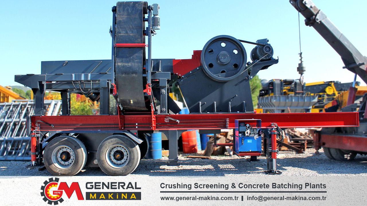 GENERAL MAKİNA Semi Mobile Crushing Plant - Щековая дробилка: фото 3 GENERAL MAKİNA Semi Mobile Crushing Plant - Щековая дробилка: фото 3