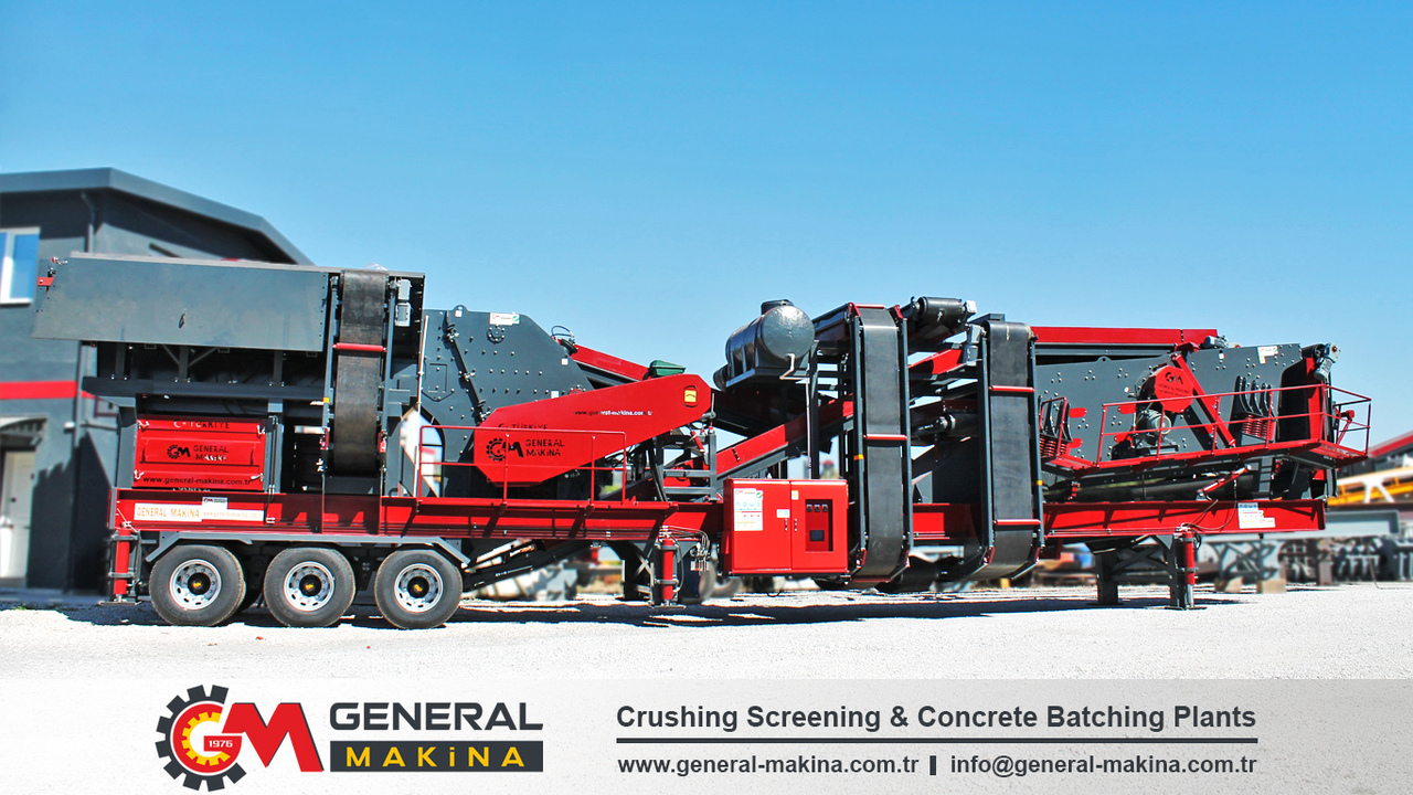 General Makina High Capacity Mobile Crusher Plant for Sale - Мобильная дробилка: фото 1 General Makina High Capacity Mobile Crusher Plant for Sale - Мобильная дробилка: фото 1