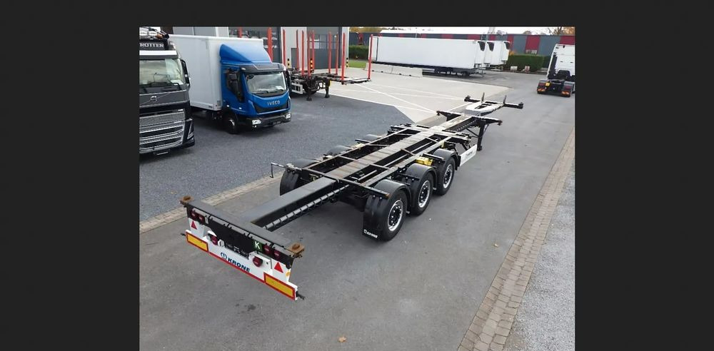 Krone Podkontenerowa - Полуприцеп-контейнеровоз/ Сменный кузов: фото 1 Krone Podkontenerowa - Полуприцеп-контейнеровоз/ Сменный кузов: фото 1