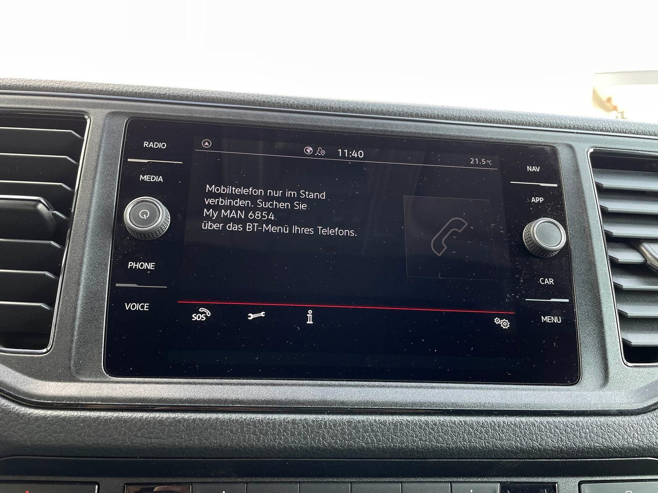 Цельнометаллический фургон, Грузопассажирский фургон MAN TGE 3.180 L4H3 MIXTO 4x4 Autom LED ACC AHK: фото 20