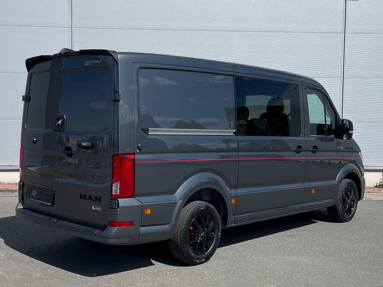 Цельнометаллический фургон, Грузопассажирский фургон MAN TGE 3.200 L3H2 MIXTO 4x4 Individual S ACC STHZ: фото 7