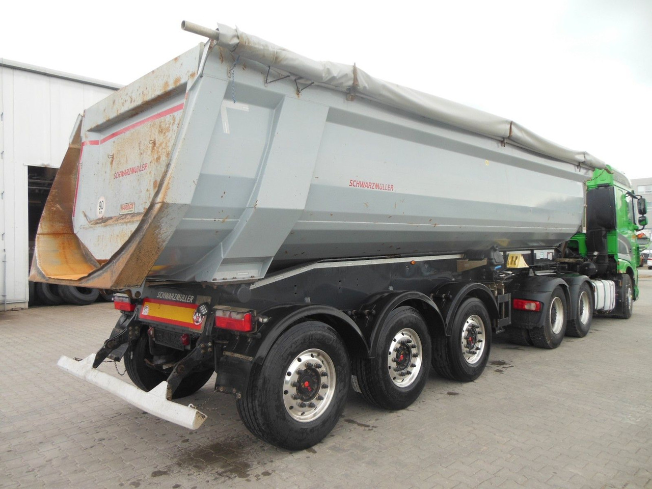 Schwarzmüller KIS 3/E, 29M3, SAF, GESAMTGEWICHT 44.000 KG! - Самосвальный полуприцеп: фото 3 Schwarzmüller KIS 3/E, 29M3, SAF, GESAMTGEWICHT 44.000 KG! - Самосвальный полуприцеп: фото 3