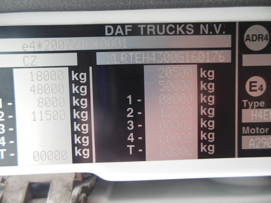 Тягач DAF XF 106.510 SSC, MANUELL, RETARDER, TOP STAND!!!: фото 25