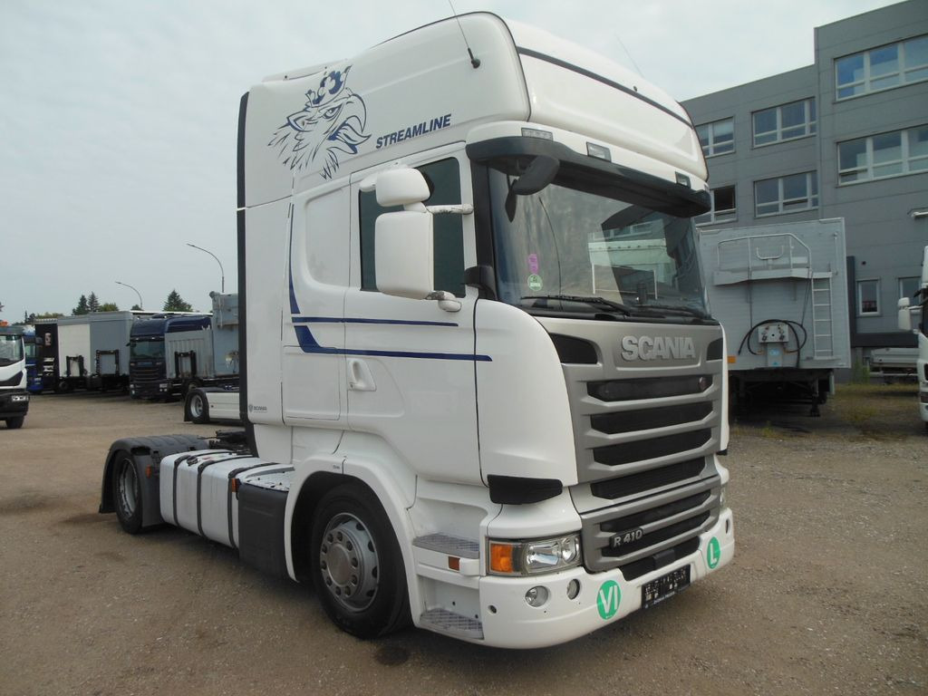 Scania R410, LOWDECK, RETARDER, TOP STAND Scania R410, LOWDECK, RETARDER, TOP STAND - Тягач: фото 2 Scania R410, LOWDECK, RETARDER, TOP STAND Scania R410, LOWDECK, RETARDER, TOP STAND - Тягач: фото 2
