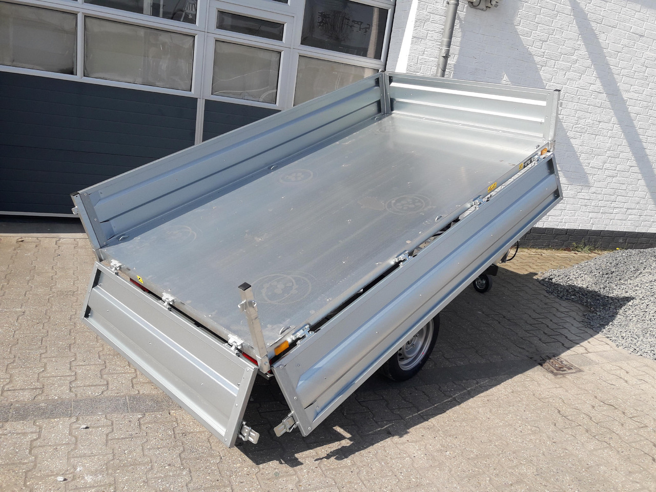 Brenderup Kipper BT 4260 SB 259x143x35cm Stahlwände Stahlboden (S) 1800kg - Самосвальный прицеп: фото 4 Brenderup Kipper BT 4260 SB 259x143x35cm Stahlwände Stahlboden (S) 1800kg - Самосвальный прицеп: фото 4