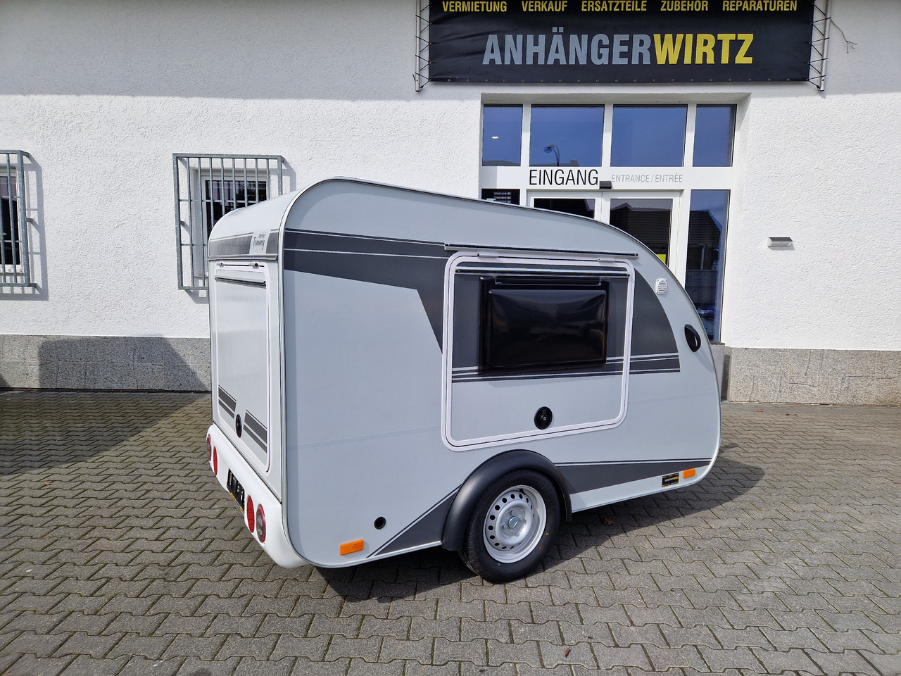 Прицеп дача Mini Camper Mini Tommy TMC25 Basic 252x140x121cm 100 km/H 750kg ungebremst Januar AKTION: фото 16