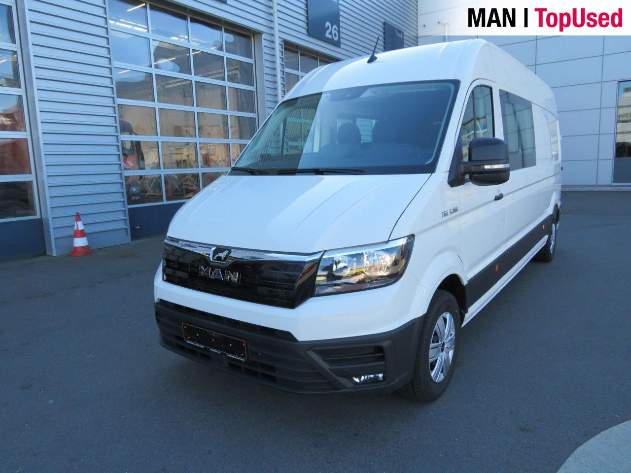 MAN TGE 3.180 4X2F L4H3 SB Doka Kasten Klima AHK ZV - Цельнометаллический фургон, Грузопассажирский фургон: фото 2 MAN TGE 3.180 4X2F L4H3 SB Doka Kasten Klima AHK ZV - Цельнометаллический фургон, Грузопассажирский фургон: фото 2