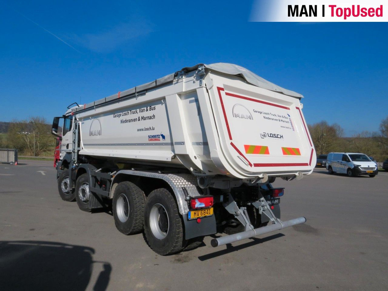 MAN TGS 41.480 8x4 BB CH Schmitz Muldenkipper - Портальный бункеровоз: фото 3 MAN TGS 41.480 8x4 BB CH Schmitz Muldenkipper - Портальный бункеровоз: фото 3