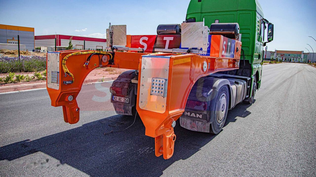 Новый Низкорамный полуприцеп STU 2 Axle Extendable Low Loader: фото 14
