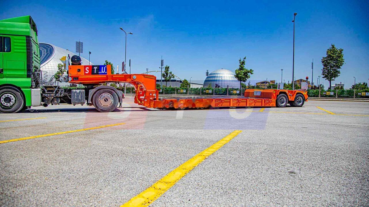 Новый Низкорамный полуприцеп STU 2 Axle Extendable Low Loader: фото 30