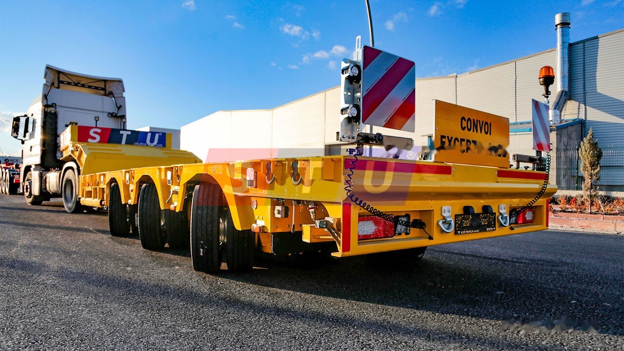 STU 3 Axle Hydraulic Steering Low Loader в лизинг STU 3 Axle Hydraulic Steering Low Loader: фото 16