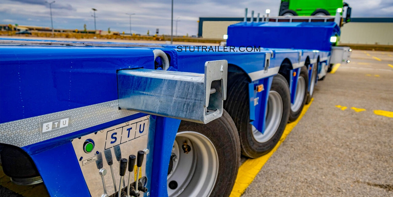 STU 5 Axle Hydraulic Steering Lowbed - Низкорамный полуприцеп: фото 4 STU 5 Axle Hydraulic Steering Lowbed - Низкорамный полуприцеп: фото 4