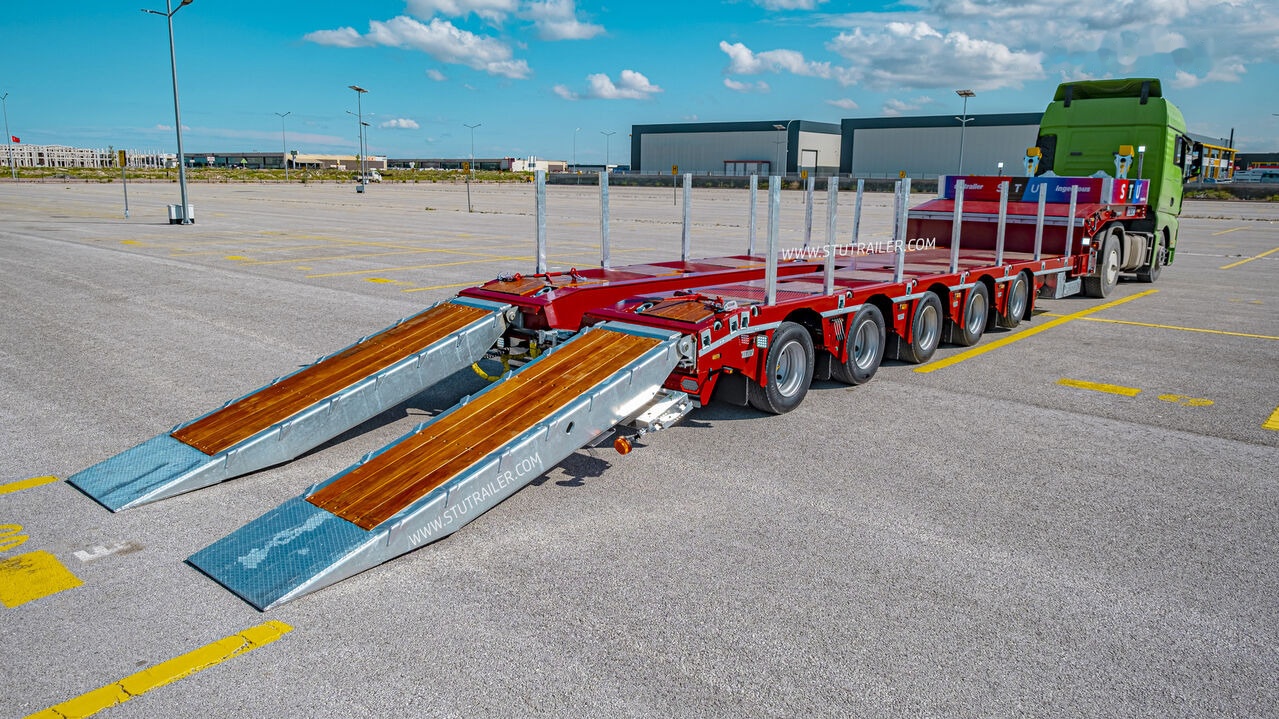 STU 5 Axle Lowbed / Extendable - Низкорамный полуприцеп: фото 4 STU 5 Axle Lowbed / Extendable - Низкорамный полуприцеп: фото 4