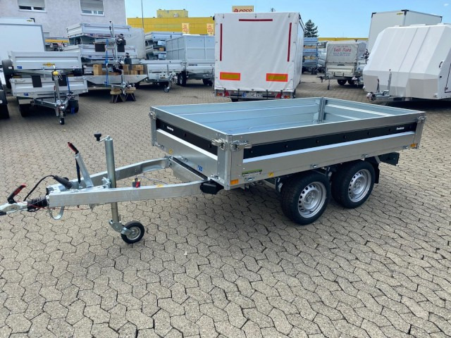 Brenderup Rückwärtskipper BT4260STB 2000, 2,0 to., E-Pumpe, 259x143x35cm - Самосвальный прицеп: фото 1 Brenderup Rückwärtskipper BT4260STB 2000, 2,0 to., E-Pumpe, 259x143x35cm - Самосвальный прицеп: фото 1