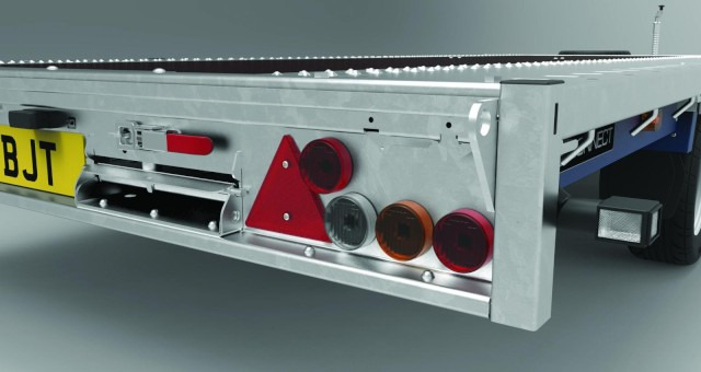 Новый Прицеп для легкового автомобиля Brian James Cargo Connect Universalanhänger 476-5021-35-3-12, 5000 x 2150 mm, 3,5 to., 12 Zoll: фото 7