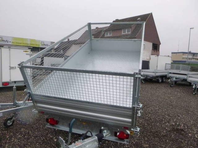 Humbaur 3-Seitenkipper HTK 3000.31 Alu, mit Laubgitteraufsatz, 3140 x 1750 x 350 mm, 3,0 to. - Самосвальный прицеп: фото 3 Humbaur 3-Seitenkipper HTK 3000.31 Alu, mit Laubgitteraufsatz, 3140 x 1750 x 350 mm, 3,0 to. - Самосвальный прицеп: фото 3