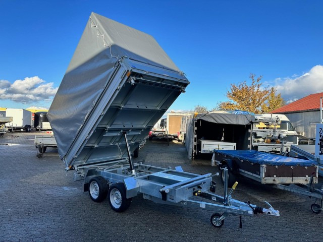 Humbaur 3-Seitenkipper HTK 3500.31 Alu, 3140 x 1750 x 350 mm, 3,5 to. - Самосвальный прицеп: фото 2 Humbaur 3-Seitenkipper HTK 3500.31 Alu, 3140 x 1750 x 350 mm, 3,5 to. - Самосвальный прицеп: фото 2