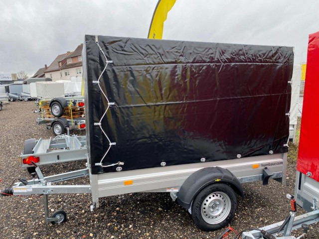 Humbaur HA 132513 mit KV, Hochplane 160 cm, 100 km/h 1300 kg, 2510 x 1310 x 350mm - Прицеп для легкового автомобиля: фото 3 Humbaur HA 132513 mit KV, Hochplane 160 cm, 100 km/h 1300 kg, 2510 x 1310 x 350mm - Прицеп для легкового автомобиля: фото 3