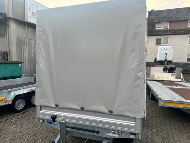 Humbaur HUK 272715 Heckkipper 2,7 t. mit Hochplane 2680 x 1500 x 300mm - Самосвальный прицеп: фото 3 Humbaur HUK 272715 Heckkipper 2,7 t. mit Hochplane 2680 x 1500 x 300mm - Самосвальный прицеп: фото 3