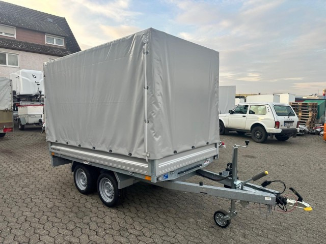 Humbaur HUK 272715 Heckkipper 2,7 t. mit Hochplane 2680 x 1500 x 300mm - Самосвальный прицеп: фото 1 Humbaur HUK 272715 Heckkipper 2,7 t. mit Hochplane 2680 x 1500 x 300mm - Самосвальный прицеп: фото 1