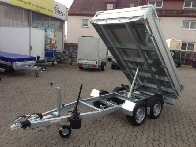 Humbaur HUK 303117 Heckkipper 3,0 t. 3140 x 1750 x 300 mm - Самосвальный прицеп: фото 2 Humbaur HUK 303117 Heckkipper 3,0 t. 3140 x 1750 x 300 mm - Самосвальный прицеп: фото 2