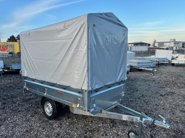 Neptun GN124, N7-263 KPS, 750 kg 2630 x 1450 x 400 mm, mit Hochplane 160 cm - Прицеп для легкового автомобиля: фото 1 Neptun GN124, N7-263 KPS, 750 kg 2630 x 1450 x 400 mm, mit Hochplane 160 cm - Прицеп для легкового автомобиля: фото 1