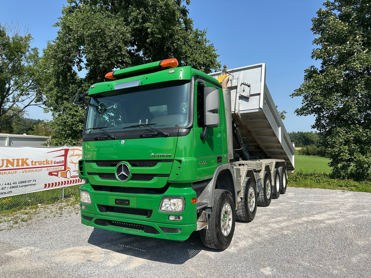 MERCEDES-BENZ Actros 4455 10x4 Moser - Крюковой мультилифт: фото 1 MERCEDES-BENZ Actros 4455 10x4 Moser - Крюковой мультилифт: фото 1