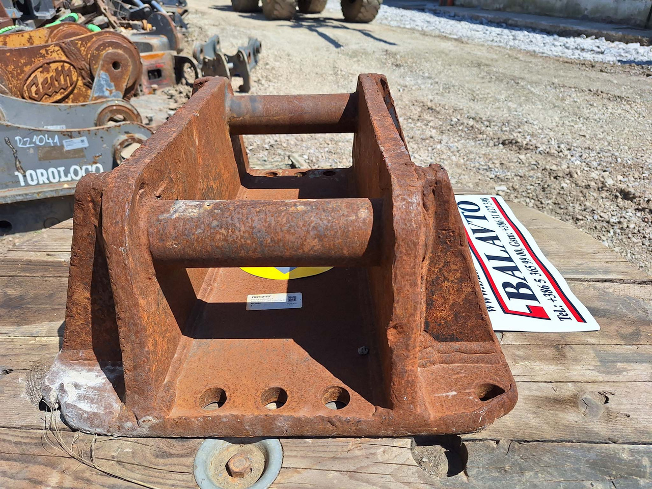 Сцепное устройство для Строительной техники Attachment plate: фото 8