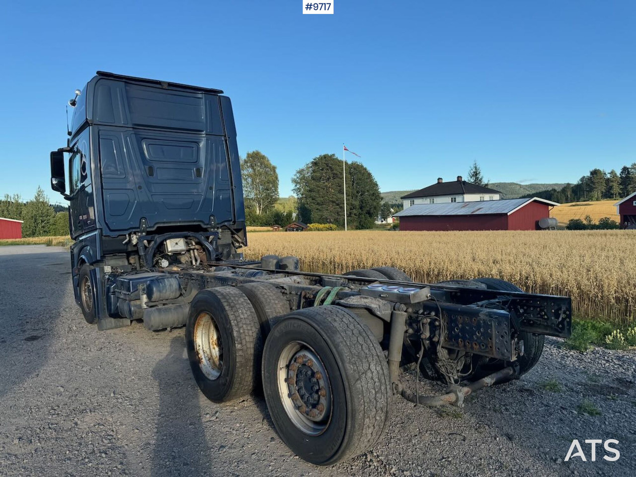 2014 Mercedes Actros 2551 Chassis. Rep object. - Грузовик-шасси: фото 3 2014 Mercedes Actros 2551 Chassis. Rep object. - Грузовик-шасси: фото 3