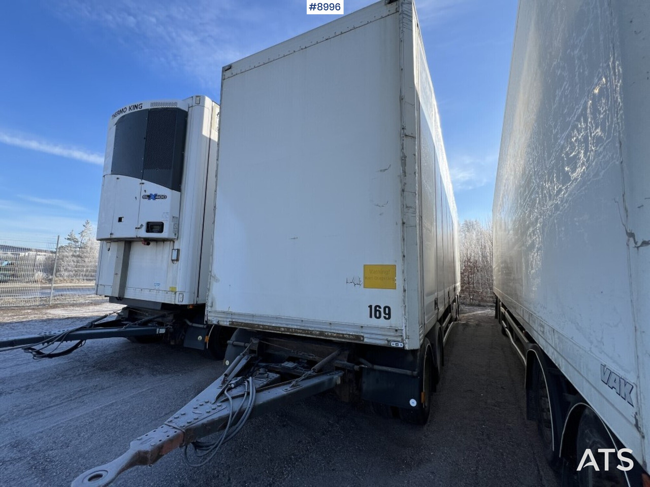 Box trailer EKERI L/L-4 - Прицеп-фургон: фото 1 Box trailer EKERI L/L-4 - Прицеп-фургон: фото 1