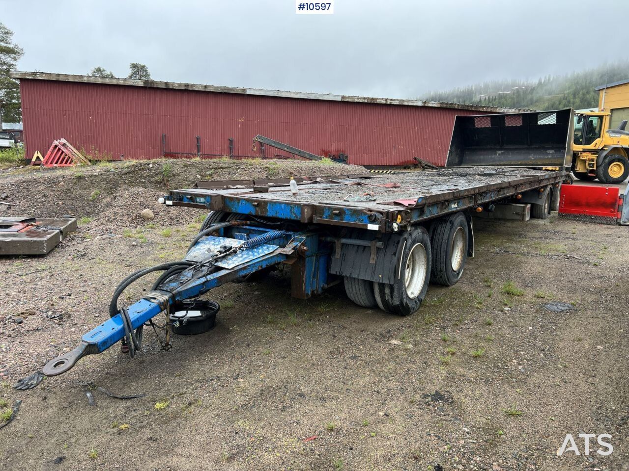 Contar 1020 LDT Trailer - 4-axle - Прицеп бортовой/ Платформа: фото 1 Contar 1020 LDT Trailer - 4-axle - Прицеп бортовой/ Платформа: фото 1