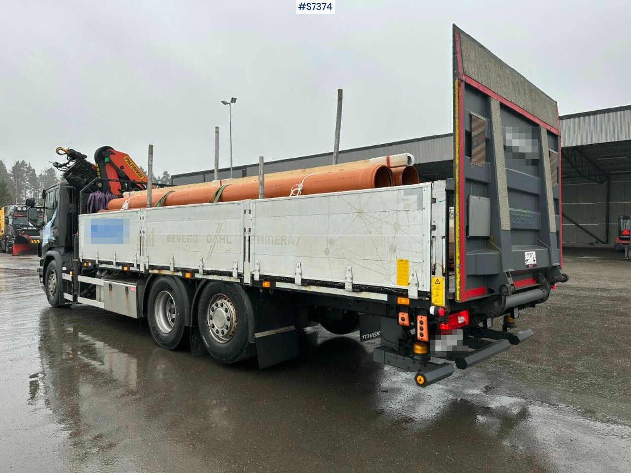 Crane truck Scania P370 with Palfinger PK18002-EH and tail lift - Автоманипулятор: фото 4 Crane truck Scania P370 with Palfinger PK18002-EH and tail lift - Автоманипулятор: фото 4