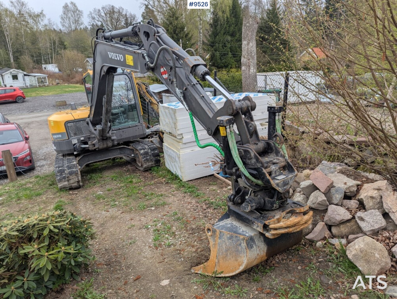 Excavator ECR88D PRO with Tiltrotator and Grader bucket - Гусеничный экскаватор: фото 4 Excavator ECR88D PRO with Tiltrotator and Grader bucket - Гусеничный экскаватор: фото 4