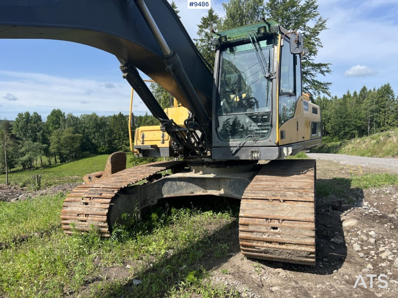 Гусеничный экскаватор Excavator Volvo EC300DL- With excavator system and scale (See Video): фото 7