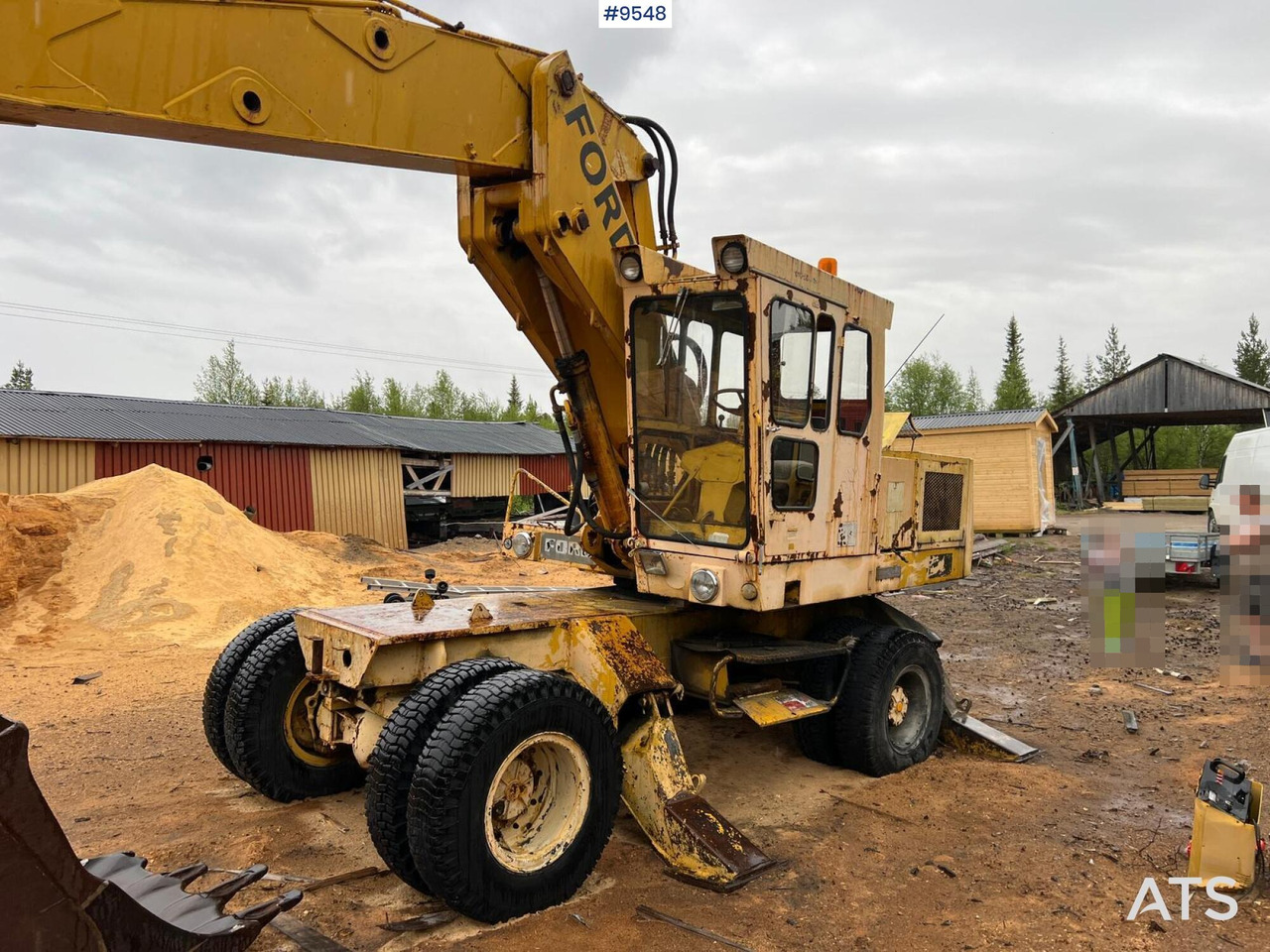 Колёсный экскаватор FORD Wheel excavator (VIDEO): фото 9