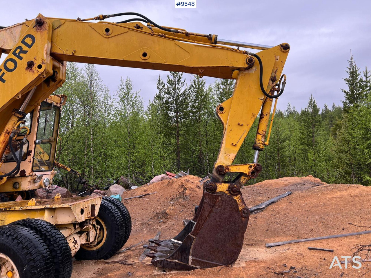 Колёсный экскаватор FORD Wheel excavator (VIDEO): фото 13
