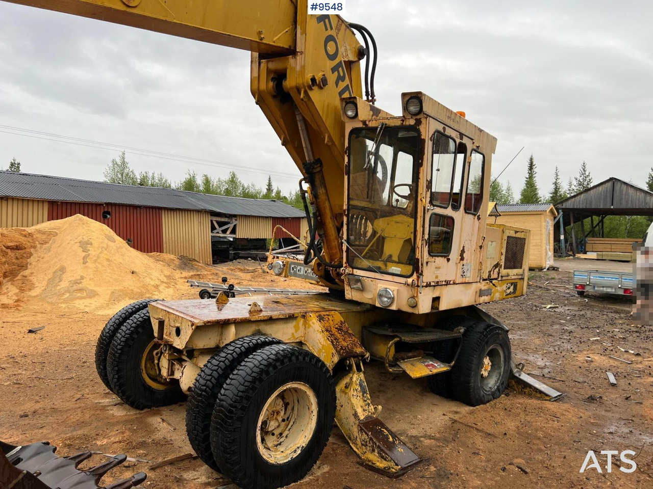 Колёсный экскаватор FORD Wheel excavator (VIDEO): фото 18