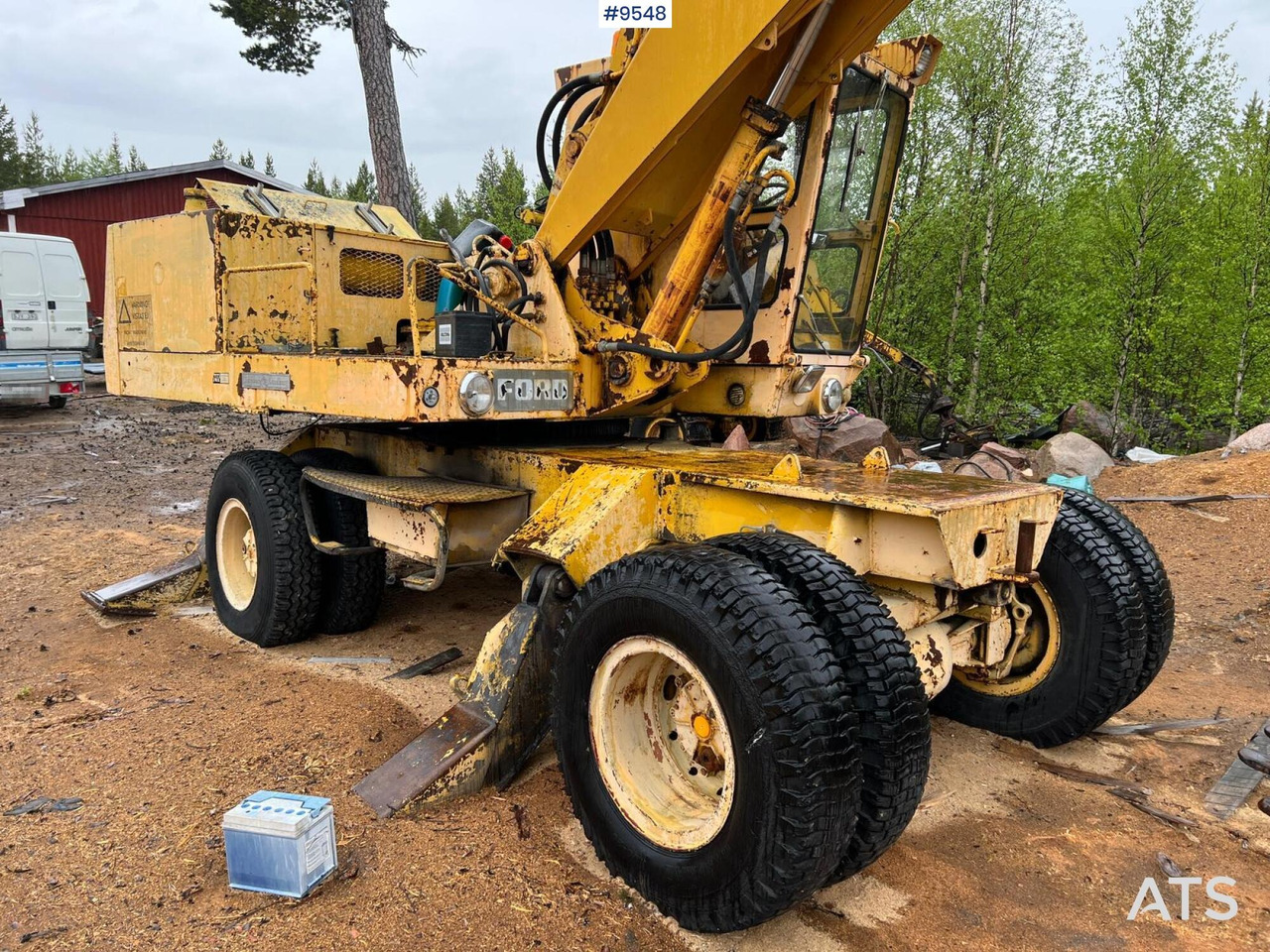 Колёсный экскаватор FORD Wheel excavator (VIDEO): фото 16